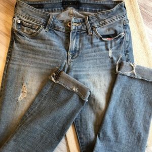 Lucky brand Lolita Capri skinny denim jeans